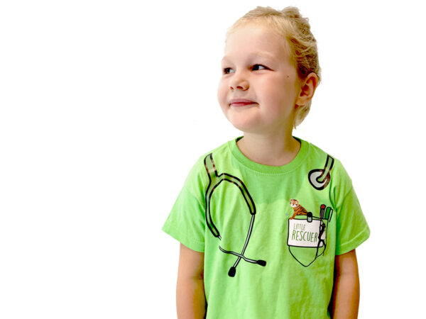 Little Rescuers T-shirt - with stethoscope